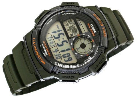Zegarek Męski CASIO AE-1000W-3AVDF + BOX CASIO Zegarek Męski CASIO AE-1000W-3AVDF + BOX CASIO