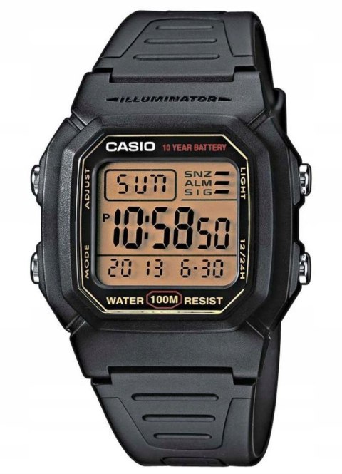 Zegarek Męski CASIO W-800HG-9AVDF + BOX CASIO Zegarek Męski CASIO W-800HG-9AVDF + BOX CASIO