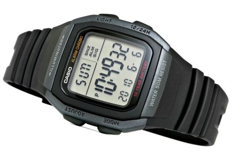 Zegarek Męski CASIO W-96H-1BVDF + BOX CASIO Zegarek Męski CASIO W-96H-1BVDF + BOX CASIO