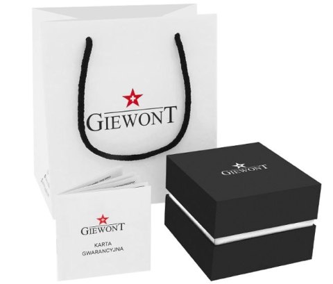 Zegarek Męski GIEWONT Timeless GW4290-1 Black Giewont Zegarek Męski GIEWONT Timeless GW4290-1 Black Giewont