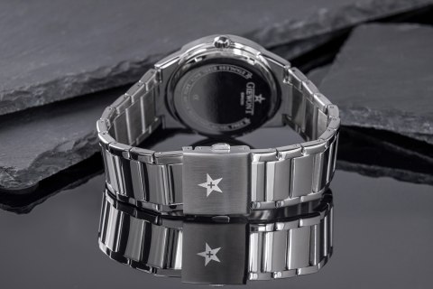 Zegarek Męski GIEWONT Timeless GW4290-2 Silver/Black Giewont Zegarek Męski GIEWONT Timeless GW4290-2 Silver/Black Giewont