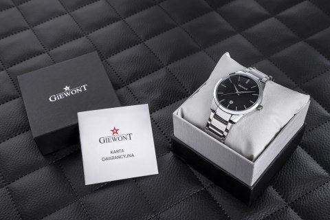 Zegarek Męski GIEWONT Timeless GW4290-2 Silver/Black Giewont Zegarek Męski GIEWONT Timeless GW4290-2 Silver/Black Giewont