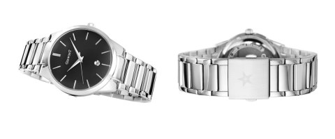Zegarek Męski GIEWONT Timeless GW4290-2 Silver/Black Giewont Zegarek Męski GIEWONT Timeless GW4290-2 Silver/Black Giewont