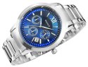 Zegarek Męski Giewont Apex Chrono GW6480-2 Chronograf Silver/Blue Giewont