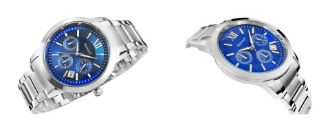 Zegarek Męski Giewont Apex Chrono GW6480-2 Chronograf Silver/Blue Giewont Zegarek Męski Giewont Apex Chrono GW6480-2 Chronograf Silver/Blue Giewont