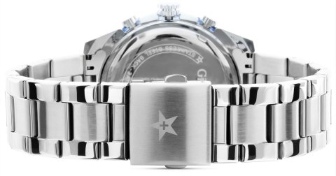 Zegarek Męski Giewont PrimeChrono GW8620-2 Chronograf Silver/Blue Giewont Zegarek Męski Giewont PrimeChrono GW8620-2 Chronograf Silver/Blue Giewont