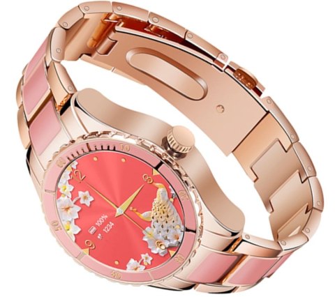 Smartwatch Damski Rubicon RNCE82 Różowy RUBICON Smartwatch Damski Rubicon RNCE82 Różowy RUBICON