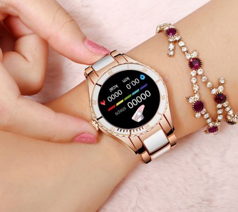 Smartwatch Damski Rubicon RNCE82 Różowy RUBICON Smartwatch Damski Rubicon RNCE82 Różowy RUBICON