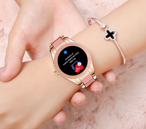 Smartwatch Damski Rubicon RNCE82 Różowy RUBICON Smartwatch Damski Rubicon RNCE82 Różowy RUBICON