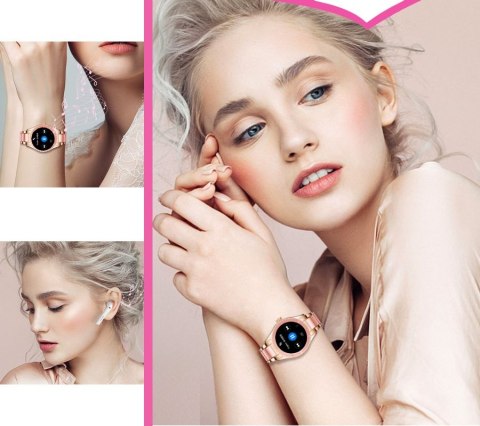 Smartwatch Damski Rubicon RNCE82 Różowy RUBICON Smartwatch Damski Rubicon RNCE82 Różowy RUBICON
