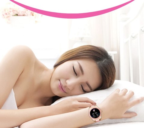 Smartwatch Damski Rubicon RNCE82 Różowy RUBICON Smartwatch Damski Rubicon RNCE82 Różowy RUBICON