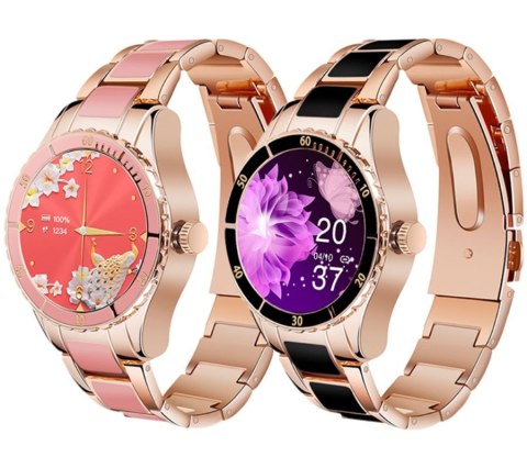 Smartwatch Damski Rubicon RNCE82 Różowy RUBICON Smartwatch Damski Rubicon RNCE82 Różowy RUBICON