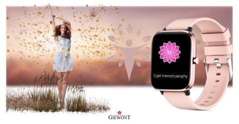 Smartwatch Giewont Dynamic SmartCall GW230-1 - Rose Gold/Powder Pink Giewont Smartwatch Giewont Dynamic SmartCall GW230-1 - Rose Gold/Powder Pink Giewont