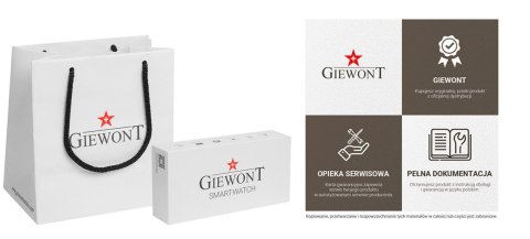 Smartwatch Giewont Dynamic SmartCall GW230-4 - Silver/Deep Ocean Giewont Smartwatch Giewont Dynamic SmartCall GW230-4 - Silver/Deep Ocean Giewont