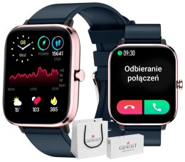 Smartwatch Giewont Dynamic SmartCall GW230-5 - RoseGold/Deep Ocean Giewont