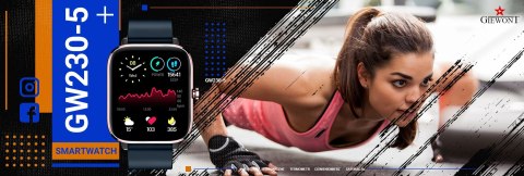 Smartwatch Giewont Dynamic SmartCall GW230-5 - RoseGold/Deep Ocean Giewont Smartwatch Giewont Dynamic SmartCall GW230-5 - RoseGold/Deep Ocean Giewont