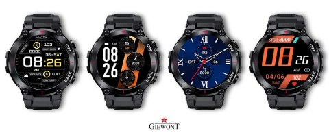 Smartwatch Giewont Pionier GPS GW460-1 - Carbon Giewont Smartwatch Giewont Pionier GPS GW460-1 - Carbon Giewont