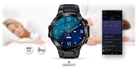 Smartwatch Giewont Pionier GPS GW460-1 - Carbon Giewont Smartwatch Giewont Pionier GPS GW460-1 - Carbon Giewont