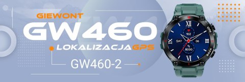 Smartwatch Giewont Pionier GPS GW460-2 - Sea Green Giewont Smartwatch Giewont Pionier GPS GW460-2 - Sea Green Giewont