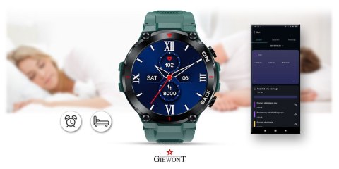 Smartwatch Giewont Pionier GPS GW460-2 - Sea Green Giewont Smartwatch Giewont Pionier GPS GW460-2 - Sea Green Giewont