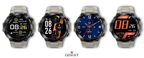 Smartwatch Giewont Pionier GPS GW460-3 - Light Stone Giewont Smartwatch Giewont Pionier GPS GW460-3 - Light Stone Giewont
