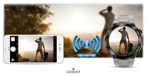 Smartwatch Giewont Pionier GPS GW460-3 - Light Stone Giewont Smartwatch Giewont Pionier GPS GW460-3 - Light Stone Giewont