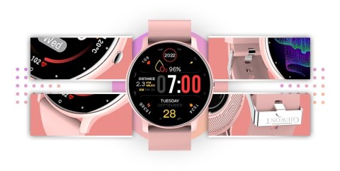 Smartwatch Giewont Sport Around GW120-1 - Powder Pink Giewont Smartwatch Giewont Sport Around GW120-1 - Powder Pink Giewont
