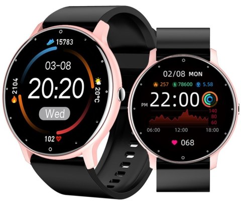 Smartwatch Giewont Sport Around GW120-3 - Rose Gold/Black Effect Giewont Smartwatch Giewont Sport Around GW120-3 - Rose Gold/Black Effect Giewont