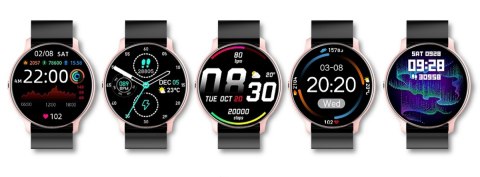 Smartwatch Giewont Sport Around GW120-3 - Rose Gold/Black Effect Giewont Smartwatch Giewont Sport Around GW120-3 - Rose Gold/Black Effect Giewont
