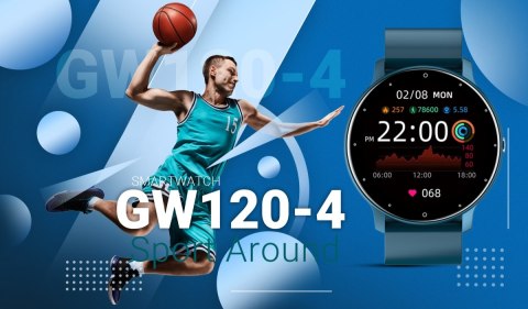 Smartwatch Giewont Sport Around GW120-4 - Deep Ocean Giewont Smartwatch Giewont Sport Around GW120-4 - Deep Ocean Giewont