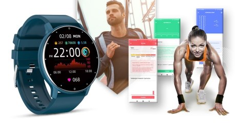 Smartwatch Giewont Sport Around GW120-4 - Deep Ocean Giewont Smartwatch Giewont Sport Around GW120-4 - Deep Ocean Giewont