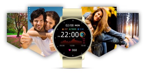 Smartwatch Giewont Sport Around GW120-6 - Ivory Effect Giewont Smartwatch Giewont Sport Around GW120-6 - Ivory Effect Giewont