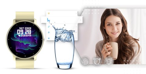 Smartwatch Giewont Sport Around GW120-6 - Ivory Effect Giewont Smartwatch Giewont Sport Around GW120-6 - Ivory Effect Giewont