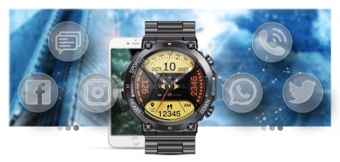 Smartwatch Gravity GT7-2 PRO Gravity Smartwatch Gravity GT7-2 PRO Gravity