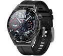 Smartwatch Rubicon RNCE88-1 Czarny- Czarny Pasek Silikonowy + Czarny Pasek Skórzany RUBICON