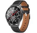 Smartwatch Rubicon RNCE88-1 Czarny- Czarny Pasek Silikonowy + Czarny Pasek Skórzany RUBICON