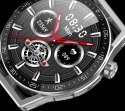Smartwatch Rubicon RNCE88-2 Czarny- Czarny Pasek Silikonowy + Czarna Bransoleta RUBICON