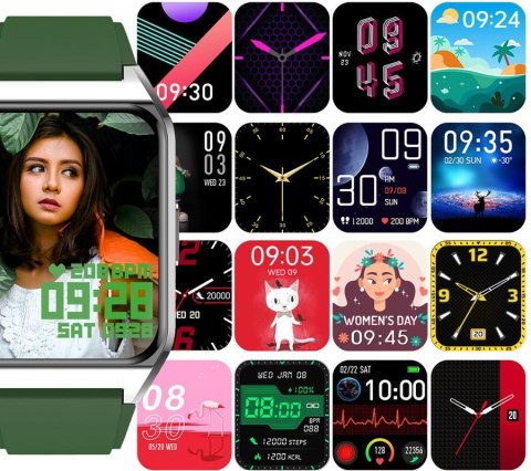 Smartwatch Rubicon RNCE89-3 Złoto-Różowy RUBICON Smartwatch Rubicon RNCE89-3 Złoto-Różowy RUBICON
