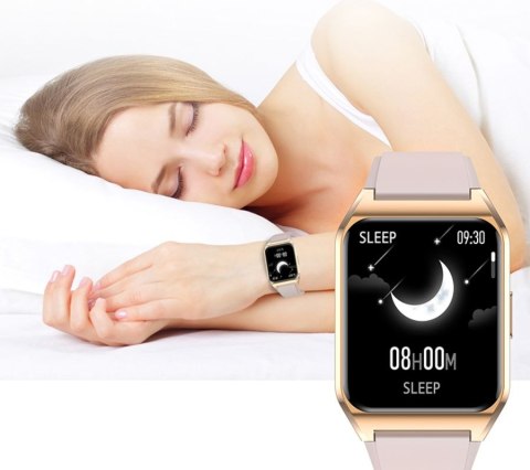 Smartwatch Rubicon RNCE89-3 Złoto-Różowy RUBICON Smartwatch Rubicon RNCE89-3 Złoto-Różowy RUBICON