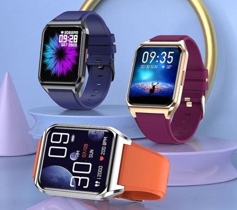 Smartwatch Rubicon RNCE89-3 Złoto-Różowy RUBICON Smartwatch Rubicon RNCE89-3 Złoto-Różowy RUBICON