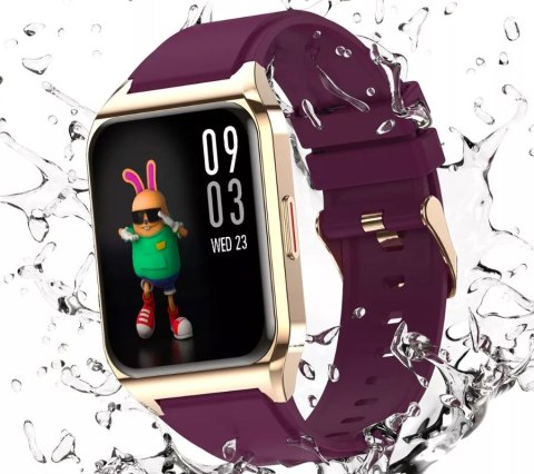 Smartwatch Rubicon RNCE89-3 Złoto-Różowy RUBICON Smartwatch Rubicon RNCE89-3 Złoto-Różowy RUBICON
