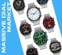 Smartwatch Rubicon RNCE99-2 Czarno-Czarny + Czarny Pasek Silikonowy RUBICON
