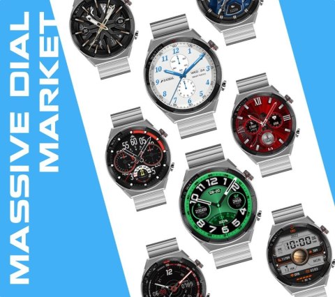 Smartwatch Rubicon RNCE99-2 Czarno-Czarny + Czarny Pasek Silikonowy RUBICON Smartwatch Rubicon RNCE99-2 Czarno-Czarny + Czarny Pasek Silikonowy RUBICON
