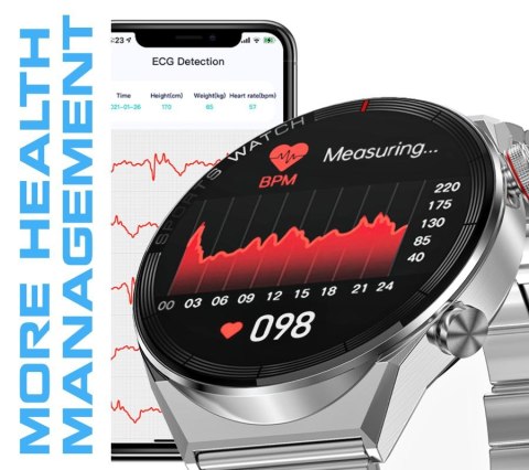 Smartwatch Rubicon RNCE99-2 Czarno-Czarny + Czarny Pasek Silikonowy RUBICON Smartwatch Rubicon RNCE99-2 Czarno-Czarny + Czarny Pasek Silikonowy RUBICON