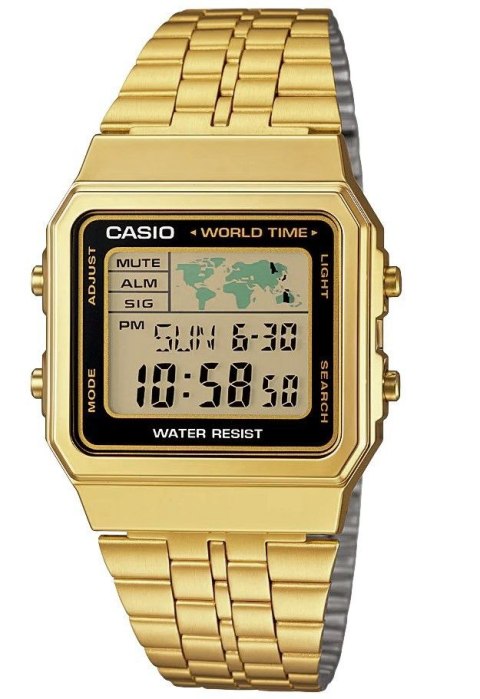 Zegarek CASIO A500WGA-1DF Unisex + BOX CASIO Zegarek CASIO A500WGA-1DF Unisex + BOX CASIO