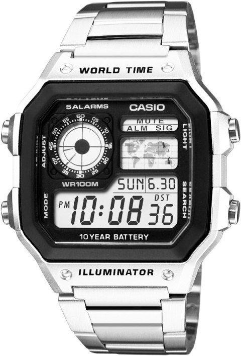 Zegarek CASIO AE-1200WHD-1AVDF + BOX CASIO Zegarek CASIO AE-1200WHD-1AVDF + BOX CASIO