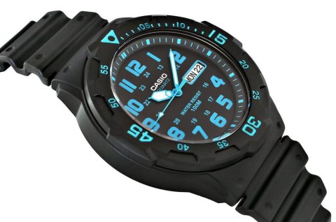 Zegarek Męski CASIO MRW-200H-2BVDF + BOX CASIO Zegarek Męski CASIO MRW-200H-2BVDF + BOX CASIO