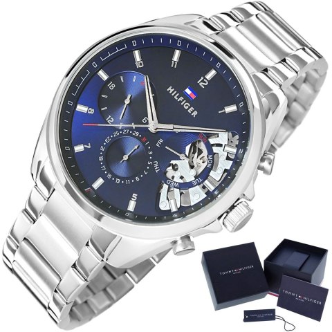 Zegarek Męski Tommy Hilfiger Baker 1710448 + BOX Tommy Hilfiger Zegarek Męski Tommy Hilfiger Baker 1710448 + BOX Tommy Hilfiger
