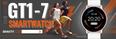 Smartwatch Damski Gravity GT1-7 Gravity Smartwatch Damski Gravity GT1-7 Gravity