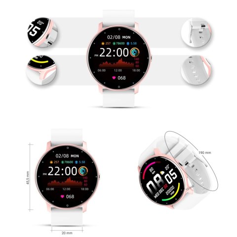 Smartwatch Damski Gravity GT1-7 Gravity Smartwatch Damski Gravity GT1-7 Gravity